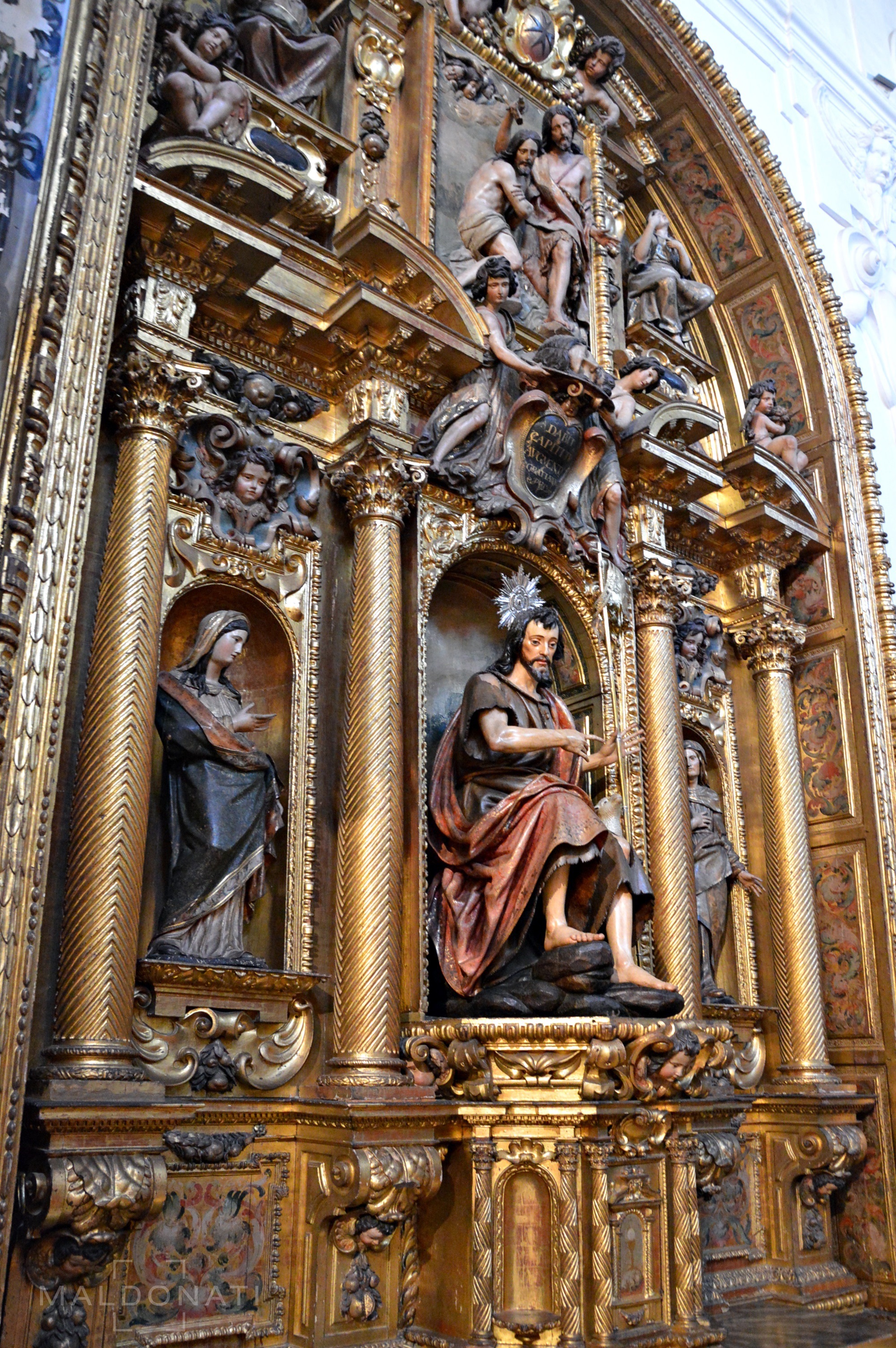 Resultado de imagen de San Juan Bautista esta en la Iglesia del Convento de Santa Paula